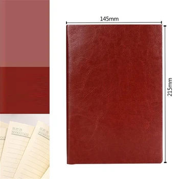 Записная книжка в мягкой обложке из искусственной кожи 4X6 цветов в случайном порядке, дневник на 100 страниц с подкладкой - Изображение 2  