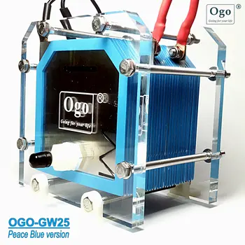 Новый газогенератор OGO HHO На 25 пластин, меньшее потребление, большая эффективность, сертификаты CE FCC RoHS - Изображение 1  