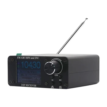 Портативный Коротковолновый Радиоприемник Si4732 -80, Радиоприемник Частоты FM AM, Встроенная Аккумуляторная батарея, Громкий звук - Изображение 1  