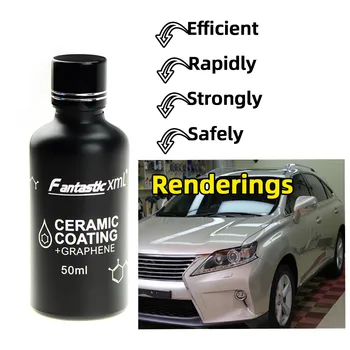 Средство для полировки автомобилей С нанокерамическим покрытием, устойчивым к высоким температурам и царапинам, для чистки и красоты автомобиля - Изображение 1  